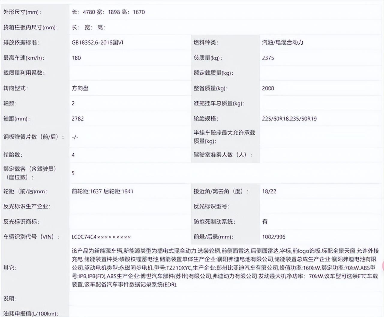 最省油SUV?車長近4米8,比亞迪加持,續(xù)航超2000km,就等價格了