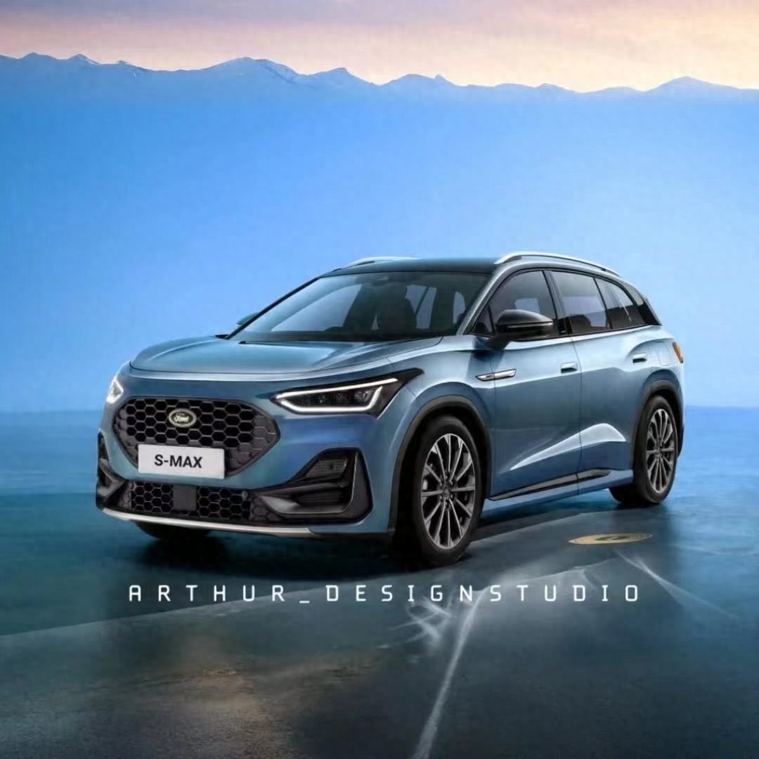 全新一代福特S-MAX曝光 配2.5L混動系統(tǒng) 定位中型MPV